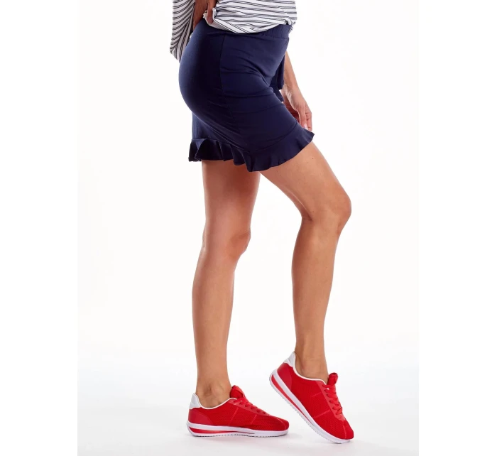 Dámska sukňa YP SD ATD1471.27 tmavomodrá - Yups