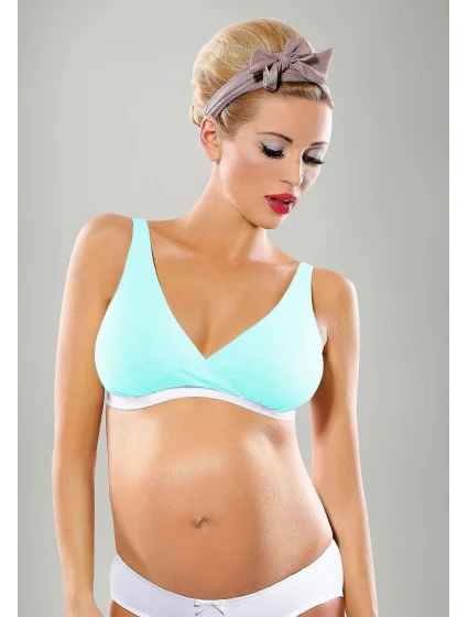 Měkká dámská podprsenka soft bez kostic Lilly Basic model 19482859 Mama - Mitex Měkká dámská podprsenka soft bez kostic Lilly Basic model 19482859 Mama - Mitex