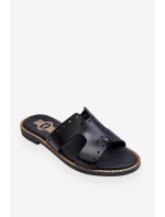 Dámské Žabky S Ozdobnými Černé model 21617419 - Zazoo Dámské Žabky S Ozdobnými Černé model 21617419 - Zazoo