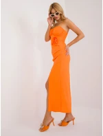 Sukienka DHJ SK model 19926568 pomarańczowy - FPrice