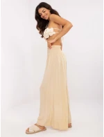 Spodnie TW SP BI model 20863004 beżowy - FPrice Spodnie TW SP BI model 20863004 beżowy - FPrice