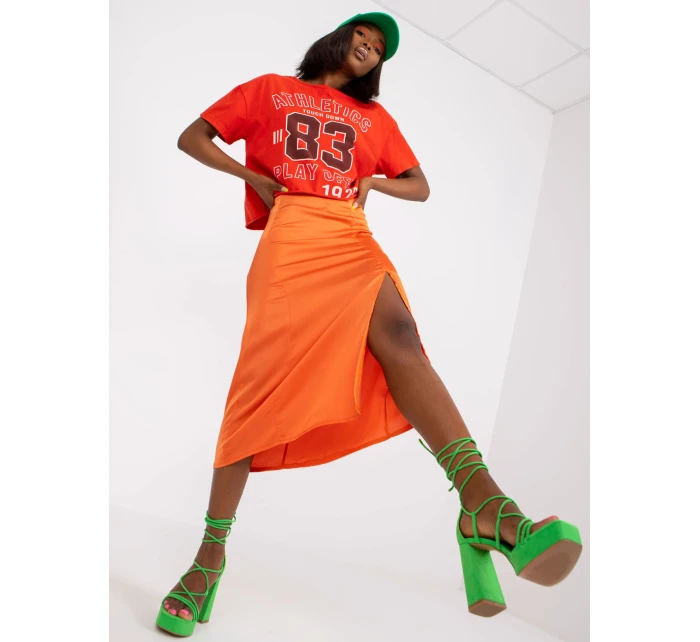 Sukňa WN SD 1705.86 oranžová