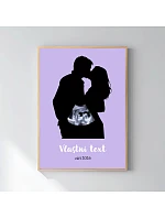 Personalizovaný magický fotorámik – 50x70 – s párom a ultrazvukom Personalizovaný magický fotorámik – 50x70 – s párom a ultrazvukom