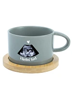 Personalizovaný keramický hrnček „MAKRONKA“ s ultrazvukom