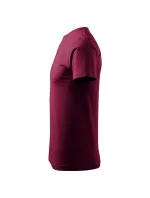 Basic tričko pánske garnet