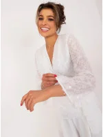 Dámska blúzka LK BZ 509522 1.20 biela - Lakerta