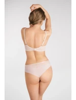 Gorsenia K 857 Len béžové brazílske nohavičky S-3XL Gorsenia K 857 Len béžové brazílske nohavičky S-3XL