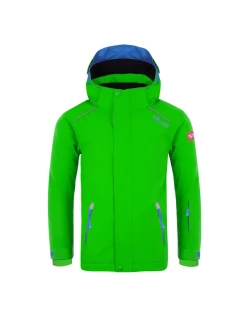 Kids Snow Jacket Pro zimní zelená zateplená bunda model 21784063 - Trollkids