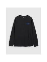 Pánské oversize tričko s potiskem a dlouhým rukávem model 21434578 pánské - 4F