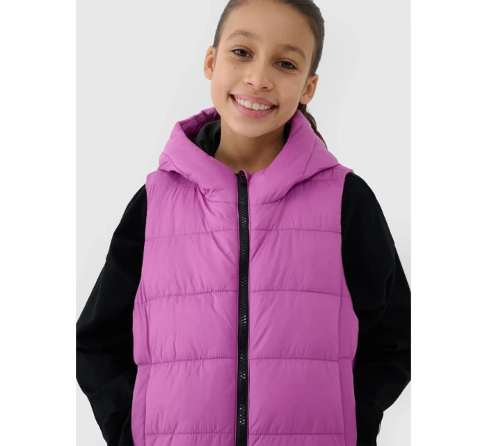 Dívčí rukávy bez rukávů se syntetickou výplní model 21436178 - 4F Dívčí rukávy bez rukávů se syntetickou výplní model 21436178 - 4F