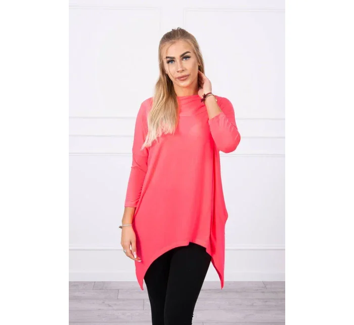 Mikina s potiskem kola růžová neonová Mikina s potiskem kola růžová neonová