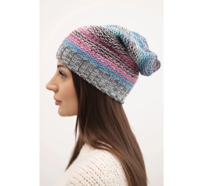 Čepice s fleecem  růžová model 21878029 - K-Fashion