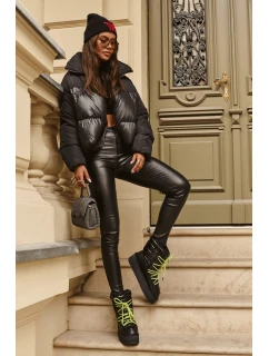 Dámské sněhové boty s podrážkou černé model 21639286 - D.Franklin