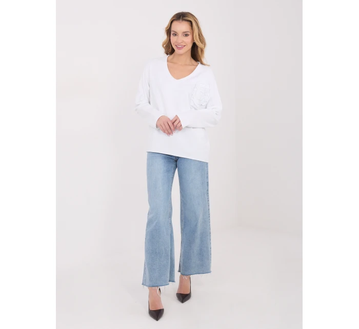 Bluzka IT BZ model 21885983 biały - FPrice