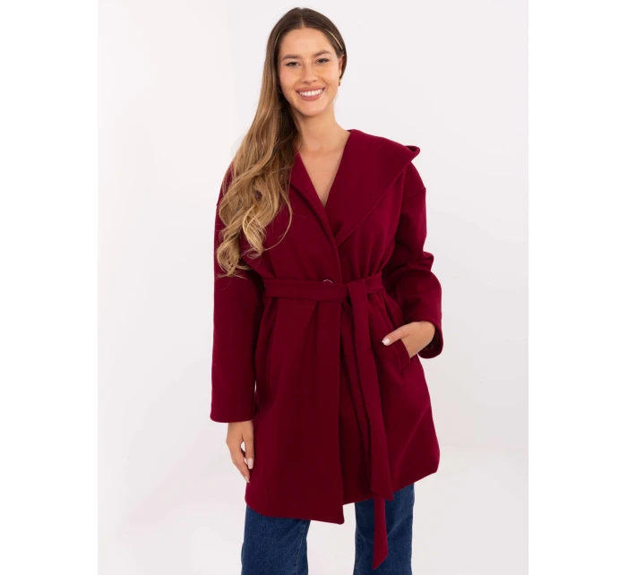 Płaszcz IT PL model 21320012 bordowy - FPrice