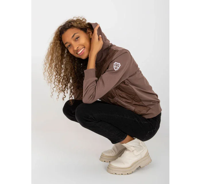 Dámska mikina RV BL 8226.11X hnedá