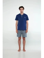 Pyžamo s knoflíkovou légou model 20770383 - Vamp