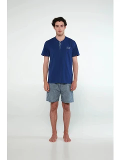 Pyžamo s knoflíkovou légou model 20770383 - Vamp