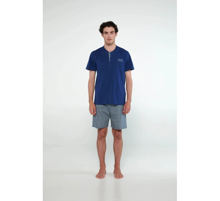 Pyžamo s knoflíkovou légou model 20770383 - Vamp