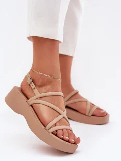 Sandále model 215003 Krok vo veľkom štýle