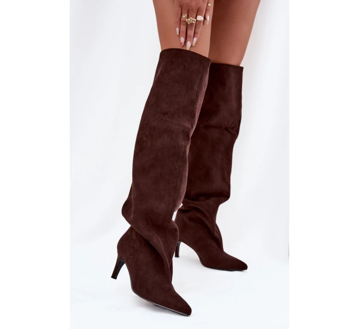 Topánky na podpätku model 216996 Krok vo veľkom štýle