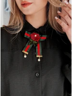 Dámské oversize dlouhé tričko s mašlí černé Dstreet model 21984432 - FashionStreet