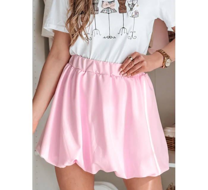 Dámská mini sukně růžová Dstreet model 21986596 - FashionStreet