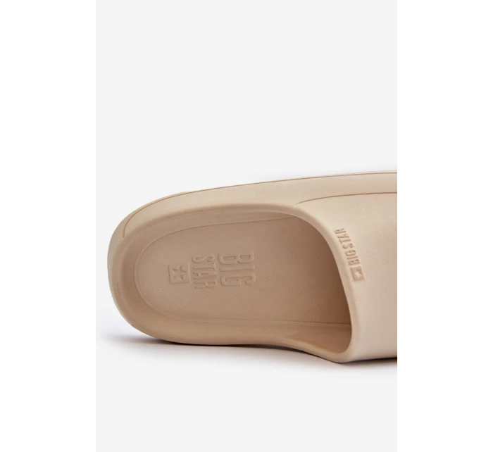 Lehké Dámské Sandály Big Star model 21652705 Béžové - Big Star Shoes