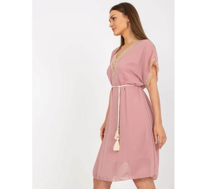 Šaty DHJ SK model 17436885 světle růžová - FPrice