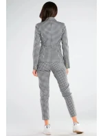 Dámske nohavice A440 čierno-biela - Awama