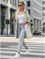 Dámska prechodná bunda parka béžová FashionStreet TY5557
