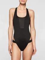 Jednodielne plavky KWOKW00052 - Calvin Klein