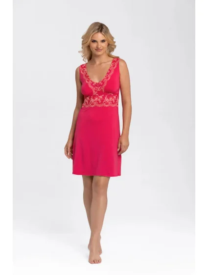 Dámska nočná košeľa Louise fuchsiová - Babella