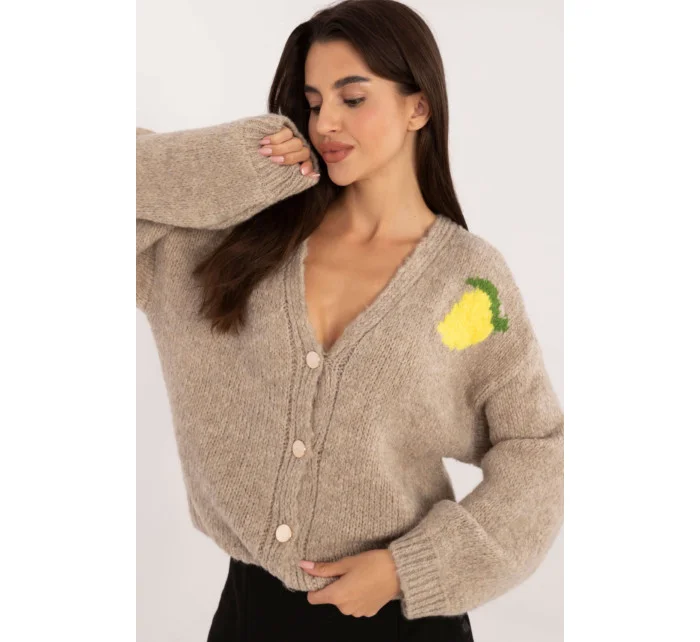 Sveter na gombíky model 200512 Taliansko Moda Sveter na gombíky model 200512 Taliansko Moda