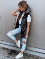 Dámská prošívaná vesta černá Dstreet model 21964341 - FashionStreet Dámská prošívaná vesta černá Dstreet model 21964341 - FashionStreet
