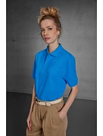 B&C My Polo 210 /women Dámské piqué polo z těžké bavlny  blue model 22430113