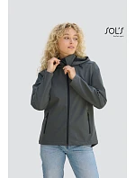 SOL'S Race Hooded Women Dámská 2-vrstvá softshellová bunda s kapucí model 22449894 black SOL'S Race Hooded Women Dámská 2-vrstvá softshellová bunda s kapucí model 22449894 black