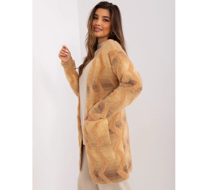 Sweter AT SW model 19011872 beżowy - FPrice Sweter AT SW model 19011872 beżowy - FPrice