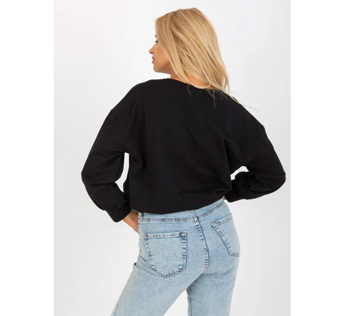 Mikina RV BL 8066.32P čierna Mikina RV BL 8066.32P čierna