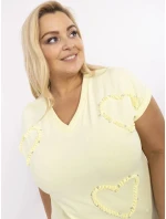 Blúzka RV BZ A542.12P svetložltá