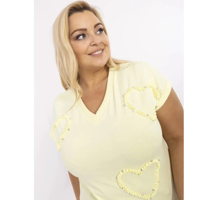 Blúzka RV BZ A542.12P svetložltá