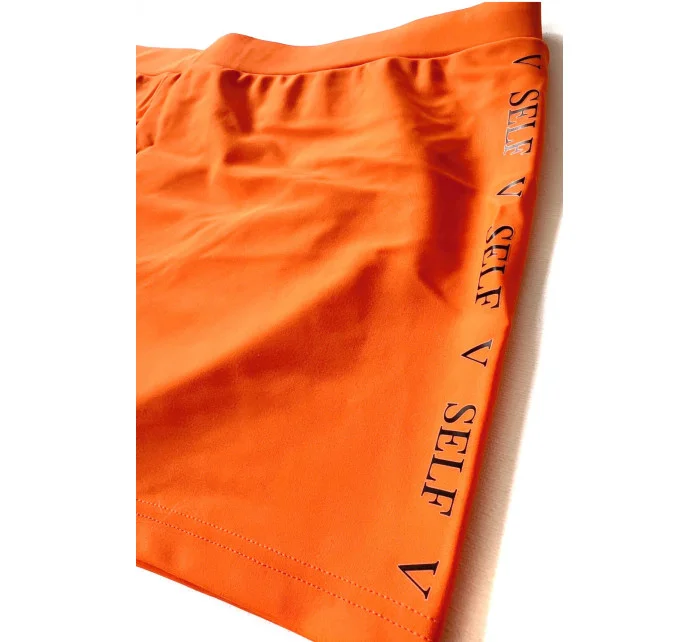 Pánske plavky S96D-5a oranžové - Self
