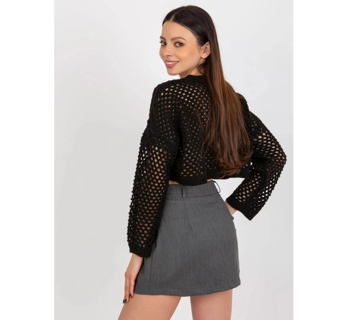 Dámska sukňa BA SD 3105.33P tmavo šedá - Coosh