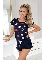 Piżama model 22548211 short dark blue - Donna Piżama model 22548211 short dark blue - Donna