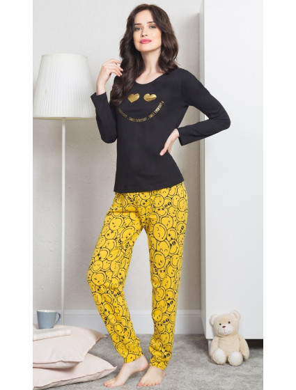 Dámské pyžamo dlouhé model 14798245 - Vienetta Secret