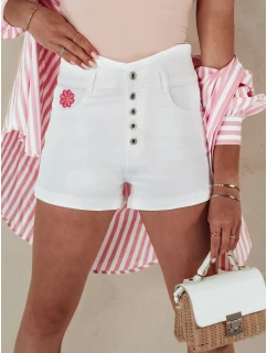 Dámske šortky STREETVIBE white FashionStreet SY0388