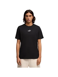 Pánske tričko Puma ESS Small No.1 s logom uprostred, čierne 692912 01