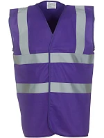 Bezpečnostná vesta Yoko HVW 100 Hi-Vis 79.W100 fialová Bezpečnostná vesta Yoko HVW 100 Hi-Vis 79.W100 fialová