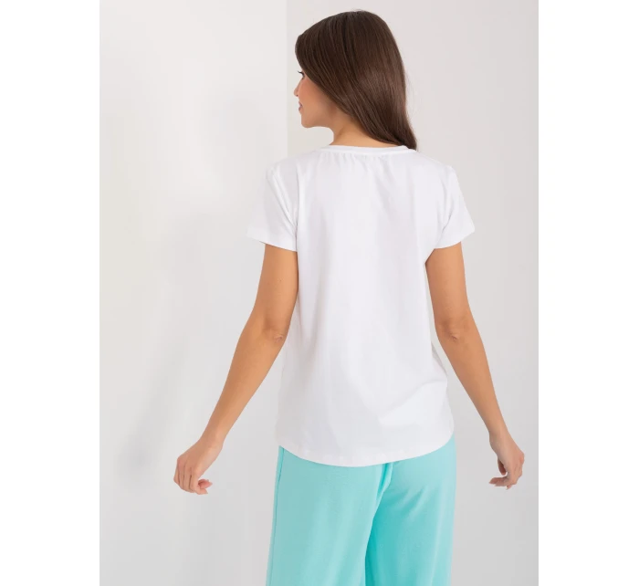 T shirt RV TS model 21338679 biały - FPrice