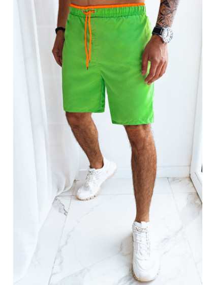 Svetlo zelené pánske plavecké šortky Dstreet SX2298